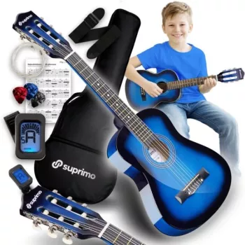 Suprimo JRC SET BB klassieke gitaar 1/4 Blueburst
