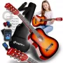 SUPRIMO JRC SET SB concertgitaar 1/4 sunburst
