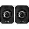 SVEN 130 USB zwart 2.0 stereoluidspreker
