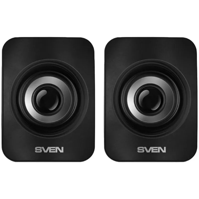SVEN 130 USB zwart 2.0 stereoluidspreker