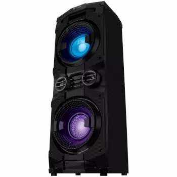 SVEN PS-1500 luidspreker, zwart (500W, Bluetooth, FM, USB, LED-display, netvoeding)