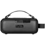 SVEN PS-255 luidspreker, zwart (12W, Bluetooth, FM, USB, karaokemicrofoon, 3600mAh)