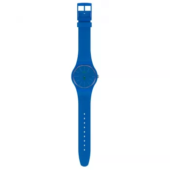 Swatch New Gent SO29N700 herenhorloge blauw biokeramiek 41mm