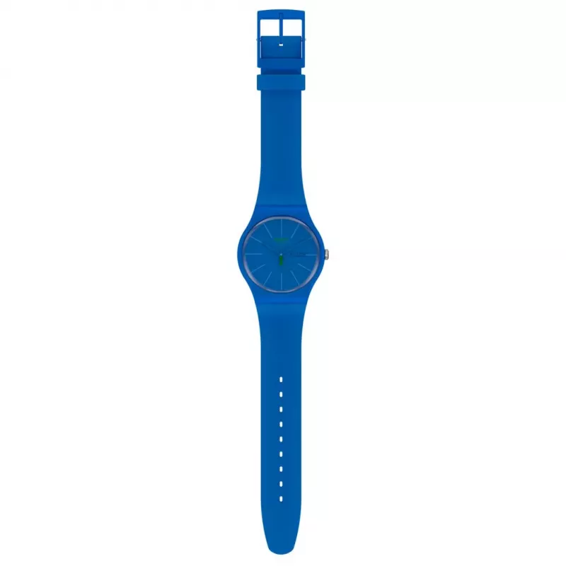 Swatch New Gent SO29N700 herenhorloge blauw biokeramiek 41mm