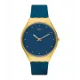 Swatch SYXG108 Skin Irony unisex horloge 38mm bruin leer