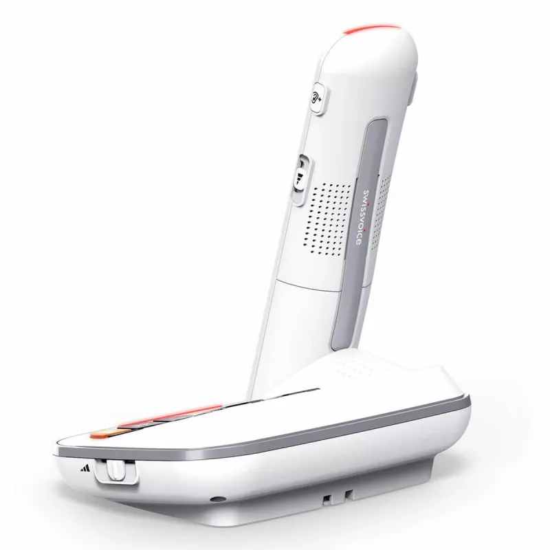 Swissvoice Xtra 2355 DECT draadloze telefoon met antwoordapparaat en nummerweergave, wit