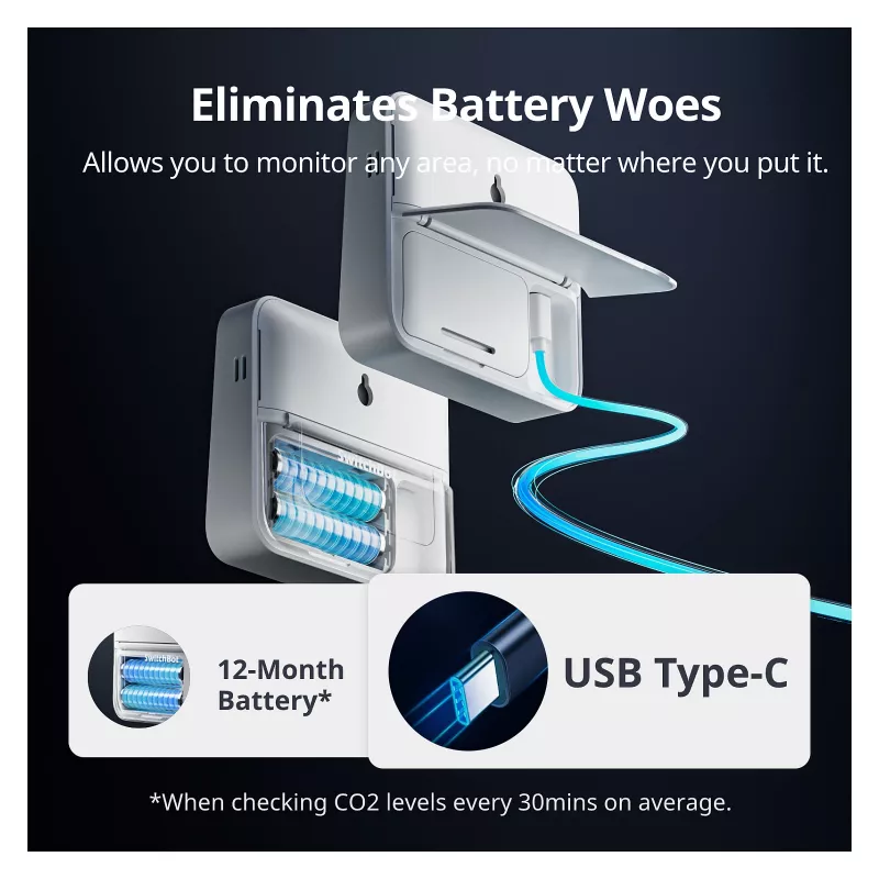 SwitchBot Meter Pro CO2 - Smart weerstation