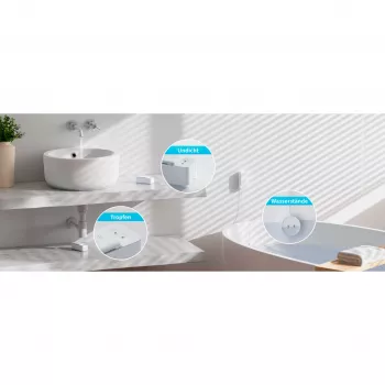 SwitchBot Wi-Fi waterlekkagedetector met sensorkabel