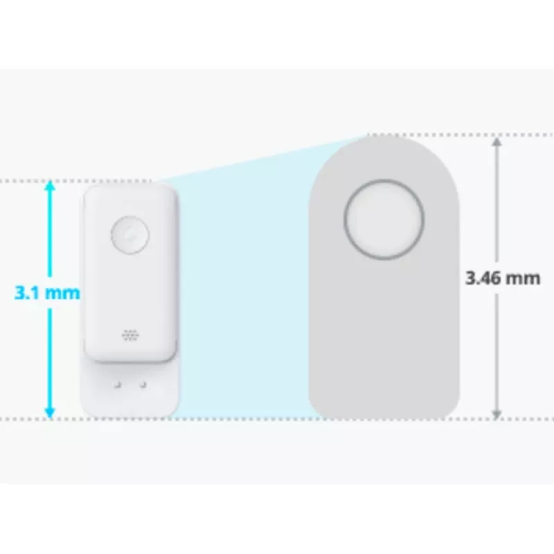 SwitchBot Wi-Fi waterlekkagedetector met sensorkabel