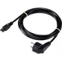 SYGONIX SY-5178374 notebook-stroomkabel zwart 5 m (SY-5178374)