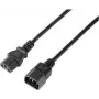 Sygonix SY-5243894 IEC C13/C14 stroomverlengkabel, 5 m, zwart