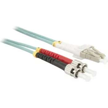 SYNERGY21 2m OM3 LC-ST duplex multimode glasvezelpatchkabel, 50/125µm, LSZH, blauw S216286
