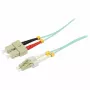 SYNERGY21 glasvezel-patchkabel 10m LC-SC duplex 50/125µm OM3 LSZH aqua 2mm