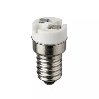 SYNERGY21 LED-adapter E14 naar GX5.3 voor LED-lampen, wit