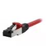 Synergy21 patchkabel RJ45, CAT8.1 2000MHz, 10m, rood, S/FTP, TPE/LSZH (SuperFlex), AWG26
