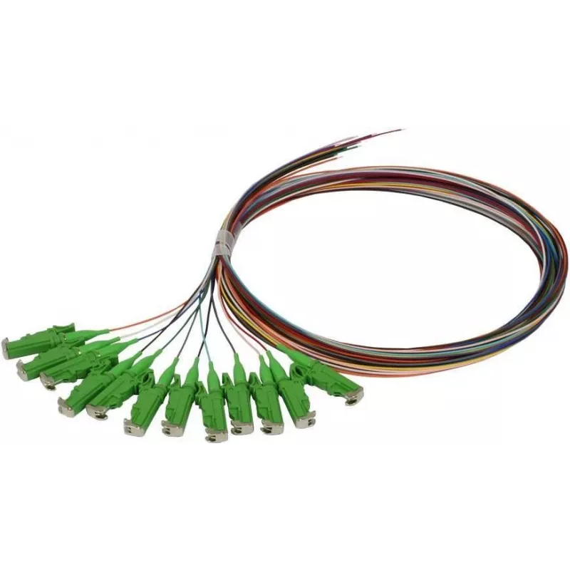 SYNERGY21 S215560 glasvezel-patchkabel-set 2 m OS2 E-2000 (LSH) meerkleurig 12-pack
