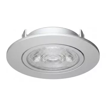 SYNERGY21 Synergy 21 LED inbouwplafondspot Helios zilver - rond + kantelbaar - neutraalwit