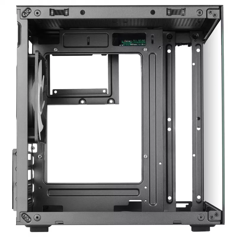 TACENS MARS MC-CUBE Micro-ATX behuizing, zwart, gehard glas, ARGB, USB-C