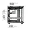 TACENS MARS MC-CUBE Micro-ATX behuizing, zwart, gehard glas, ARGB, USB-C