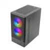 TACENS MARS MC-ONYX 3xARGB mATX tower behuizing zwart