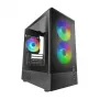 TACENS MARS MC-ONYX 3xARGB mATX tower behuizing zwart