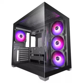TACENS MARS MC-V5 4xARGB USB-C ATX mid-tower behuizing met gehard glas
