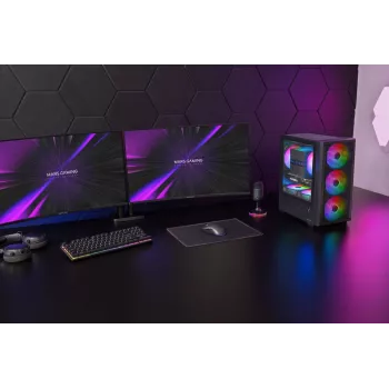TACENS MARS MC-VECTOR 4xARGB USB-C Micro-ATX tower behuizing