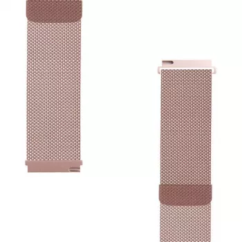 Tactical 22mm Loop magnetische roestvrijstalen horlogeband en horlogeband rosé