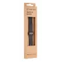 Tactical Apple Watch 38mm / 40mm loop slim roestvrijstalen band zwart