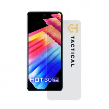 Tactical Glass Shield 2.5D voor Infinix Hot 30 5G Clear
