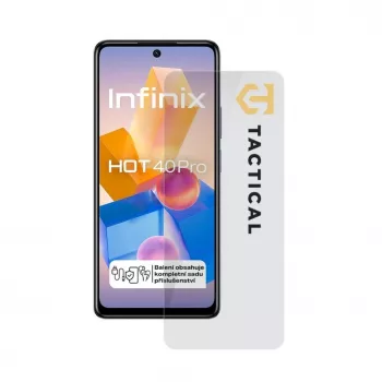 Tactical Glass Shield 2.5D voor Infinix Hot 40 Pro Clear