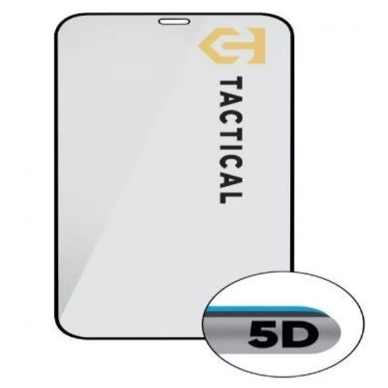 Tactical Glass Shield 5D voor Apple iPhone 12 Pro/12 Pro zwart