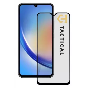 Tactical Glass Shield 5D voor Samsung Galaxy A34 5G Zwart