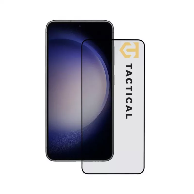 Tactical Glass Shield 5D voor Samsung Galaxy S23 Zwart