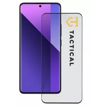 Tactical Glass Shield 5D voor Xiaomi Redmi Note 13 Pro+ 5G zwart