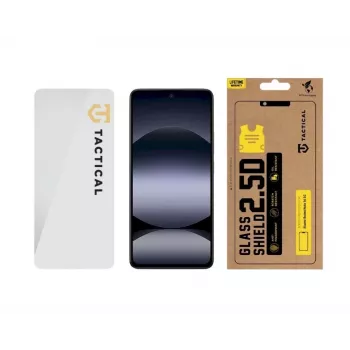 Tactical Glass Shield Privacy Stealth 5D screenprotector voor Xiaomi 17T Pro, zwart