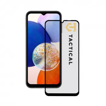 Tactical Samsung Galaxy A14 / A14 5G glas 2.5D full glue zwart