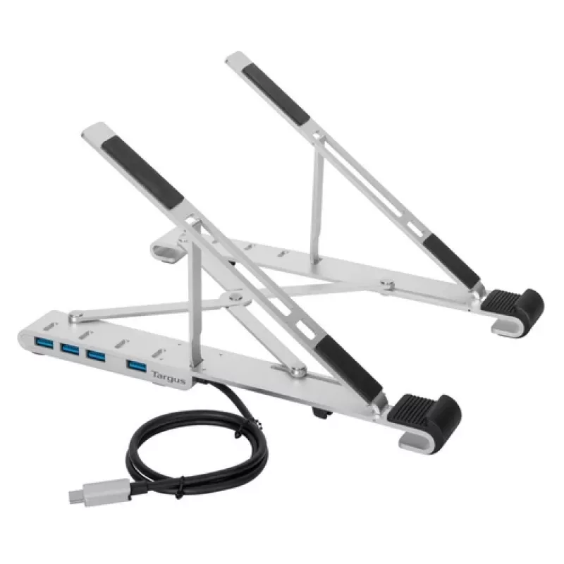 Targus draagbare standaard en USB-A-hub