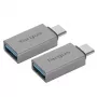 Targus USB-C-adapterkit ACA979GL, USB 3.2 Gen 1, zilver