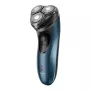 Taurus 3 Side Shave IPX7 rotatiescheerapparaat met trimmer zwart/blauw