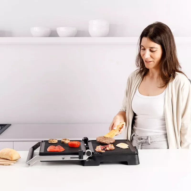Taurus Bistro Gourmet 2600 W 2-in-1 contactgrill
