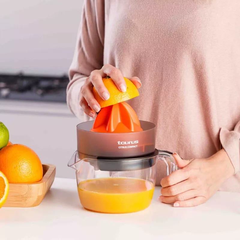Taurus CITRUS COMPACT elektrische citruspers 30 W zwart, oranje, transparant