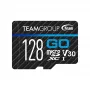 Team Group Team GO 128GB microSDXC UHS-I U3 V30 A1 geheugenkaart met SD-adapter