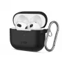 Tech-Protect Apple AirPods 3 siliconen haakhoesje zwart