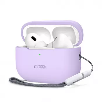 Tech-Protect Apple AirPods Pro 1 / 2 siliconen hoesje paars