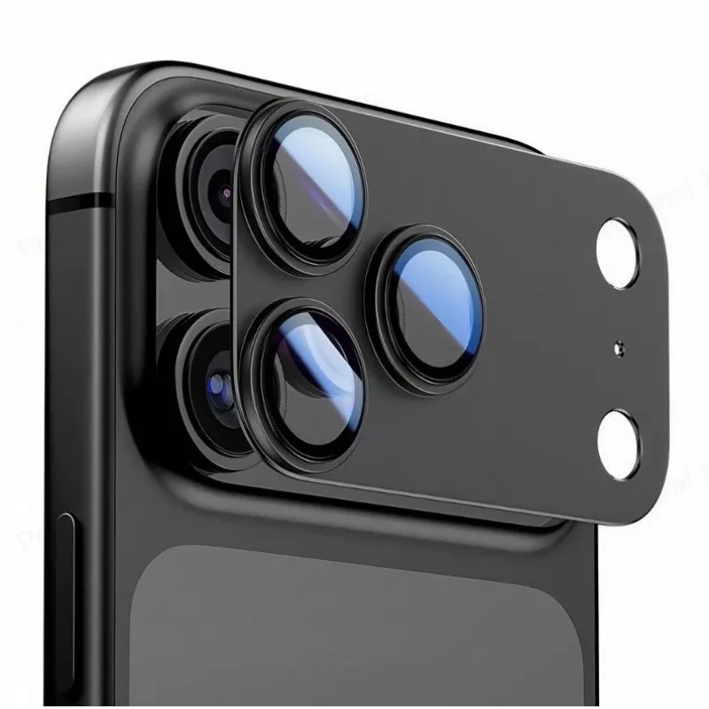 Tech-Protect CamFull Fit Cameralensbeschermer voor Apple iPhone 17 Pro, Zwart