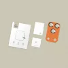 Tech-Protect CamFull Fit Cameralensbeschermer voor Apple iPhone 17 Pro, Cosmic Orange