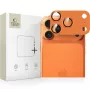 Tech-Protect CamFull Fit camera-lensbescherming voor Apple iPhone 17 Pro Max - Cosmic Orange