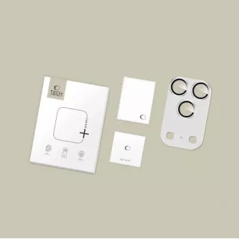 Tech-Protect CamFull Fit cameralensbeschermer voor Apple iPhone 17 Pro Max - zilver