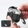 Tech-Protect Carbonox Case voor AirPods 4 - zwart